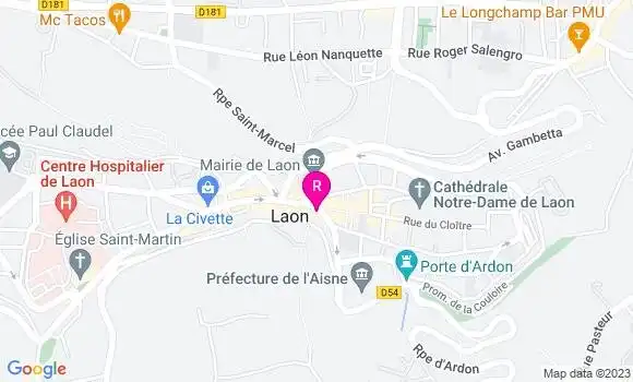 Localisation Restaurant  Le Soleil de Kabylie