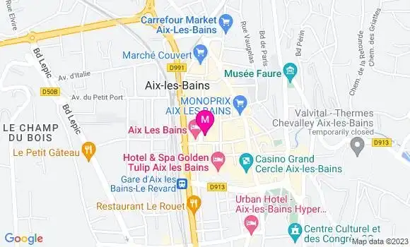 Localisation Restaurant Bar L