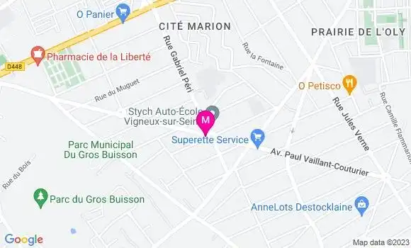 Localisation Restaurant Bar Le Secret des Amis