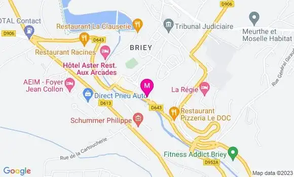 Localisation Restaurant Asiatique La Baie d