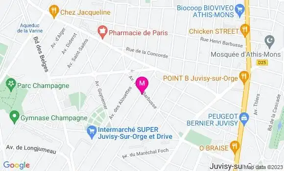 Localisation Restaurant Bar Le Nemrod