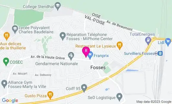 Localisation Foss