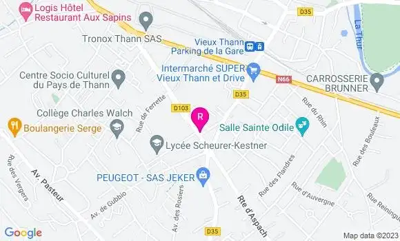 Localisation Restaurant Grill Au Soleil