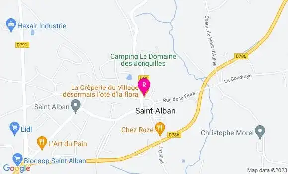 Localisation Restaurant  L