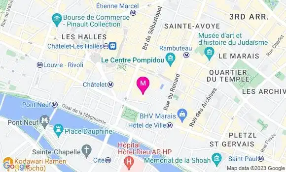 Localisation Restaurant  Le Pavé