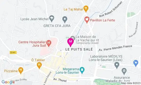 Localisation Restaurant  Le Grain de Sel