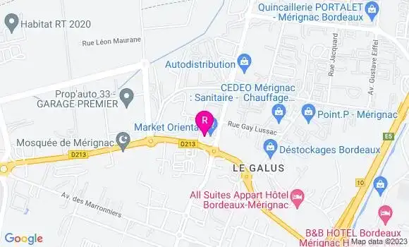 Localisation La Brasserie de Steph