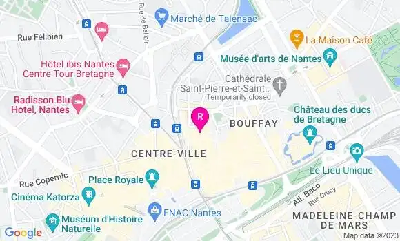 Localisation Restaurant Bar Monsieur Machin