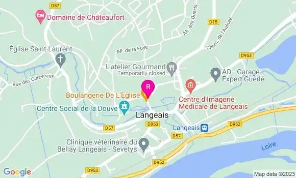 Localisation Restaurant de I