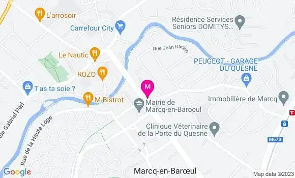 Localisation Restaurant  O