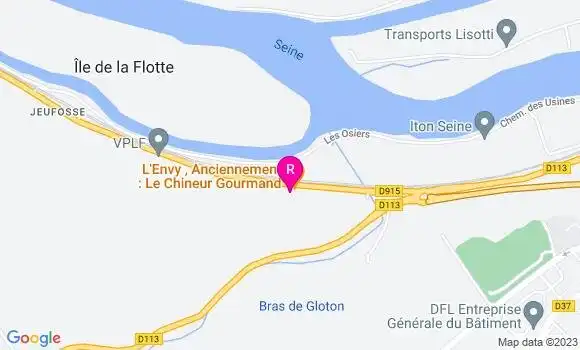 Localisation Restaurant  Le Chineur Gourmand