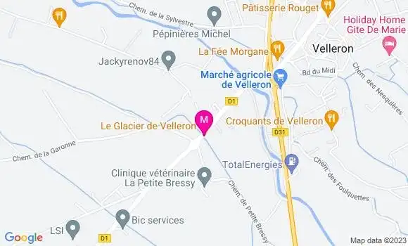 Localisation Restaurant  La Maison du Porcelet