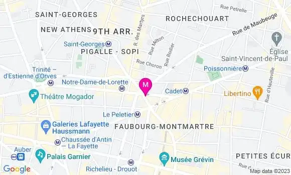Localisation Restaurant  Maison Louvard