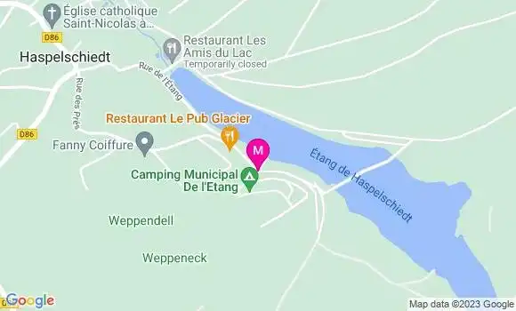 Localisation Le Pub Glacier