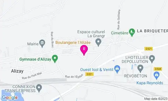 Localisation Restaurant  Le Cafè de la Paix