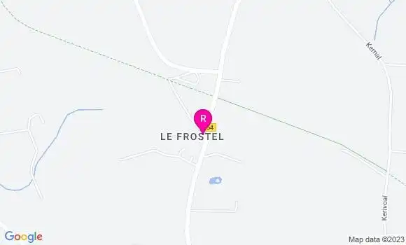 Localisation Restaurant  Le Relais de Diane
