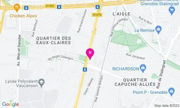 Localisation Restaurant  Le Pam