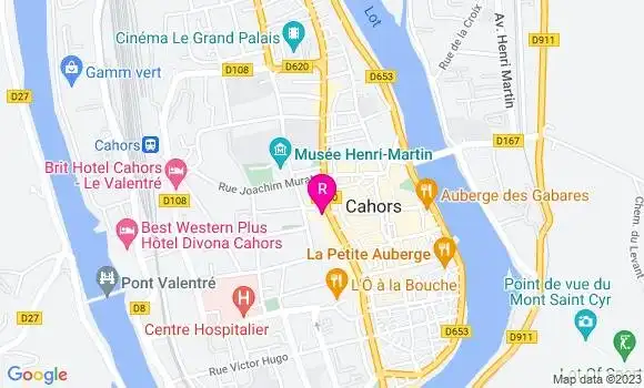 Localisation Restaurant  Au Bureau