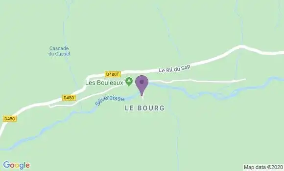 Localisation Restaurant  La Chaumière