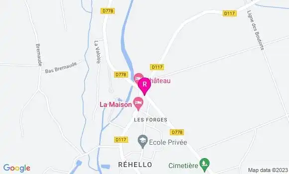 Localisation Restaurant  A l