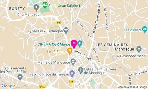 Localisation Restaurant  Le Soubeyran