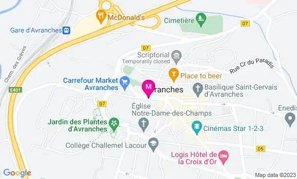 Localisation Restaurant  Le Triskell