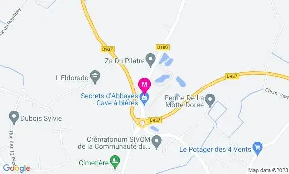 Localisation Restaurant  Le P