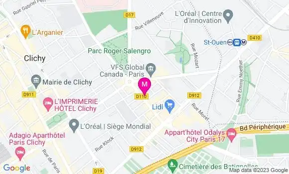 Localisation Restaurant Chinois Délice de Chine