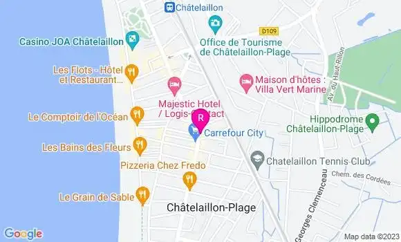 Localisation Brasserie La Belle Epoque