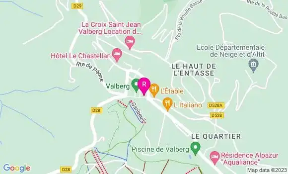Localisation Restaurant  Le Sapet