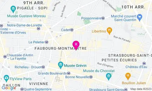 Localisation Restaurant  Folie