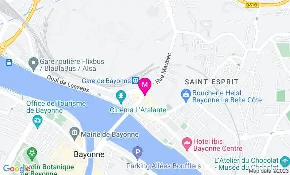 Localisation Restaurant  Chez Bernadette