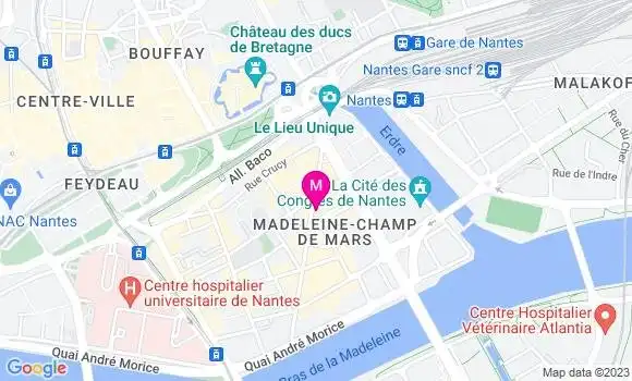 Localisation Restaurant  Le Square