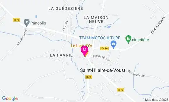 Localisation Restaurant  Le Lion d