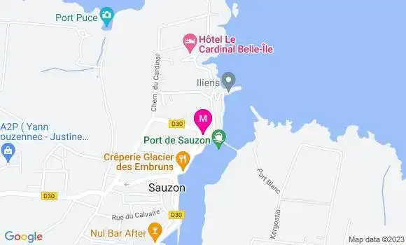 Localisation Pizzeria La Petite Table