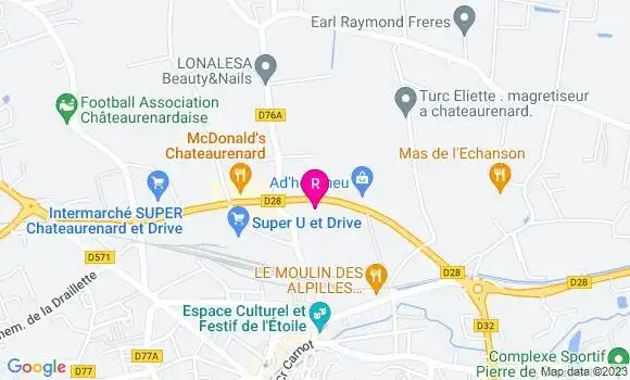 Localisation Brasserie Le Caf