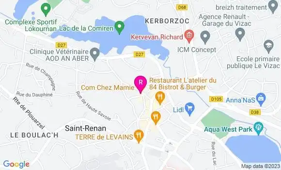 Localisation Restaurant  Com Chez Mamie