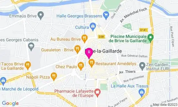 Localisation Restaurant  L