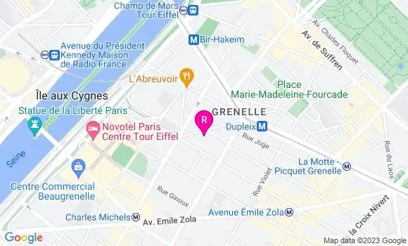 Localisation Restaurant  Café Michel