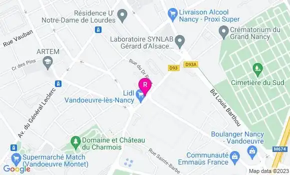Localisation Brasserie d