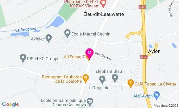 Localisation Restaurant  A l