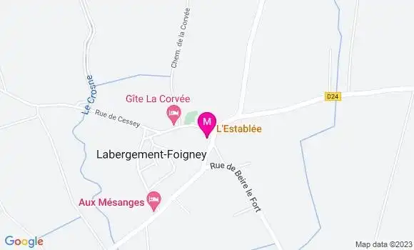 Localisation Restaurant  L
