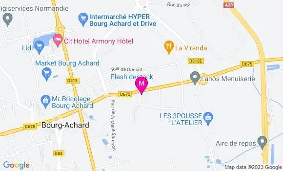 Localisation Restaurant  Le Chalet