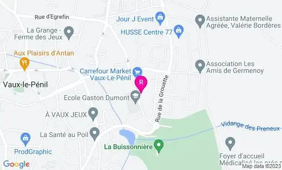 Localisation Pizzeria Pizza Merveille