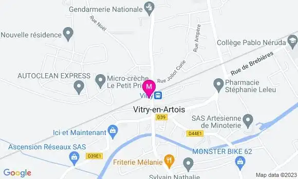 Localisation Restaurant  Frites and Co