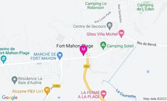 Localisation Brasserie Le Rond Point