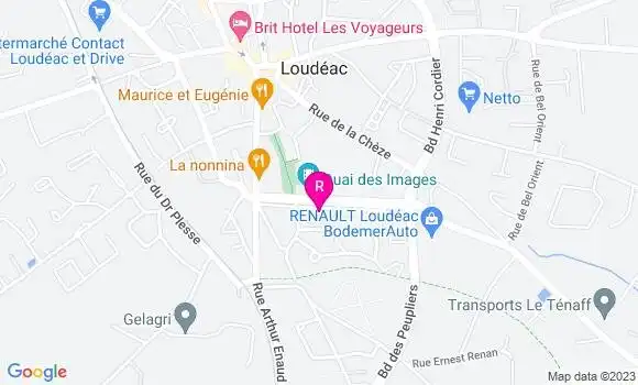 Localisation Restaurant  La Calypso