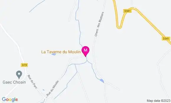 Localisation La Taverne du Moulin