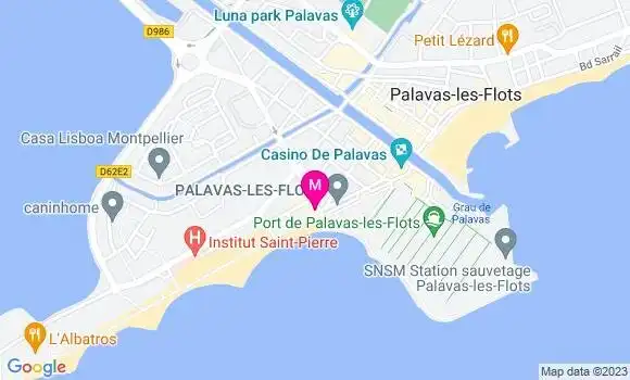 Localisation Restaurant  New Wave