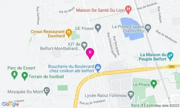 Localisation Restaurant du Château d